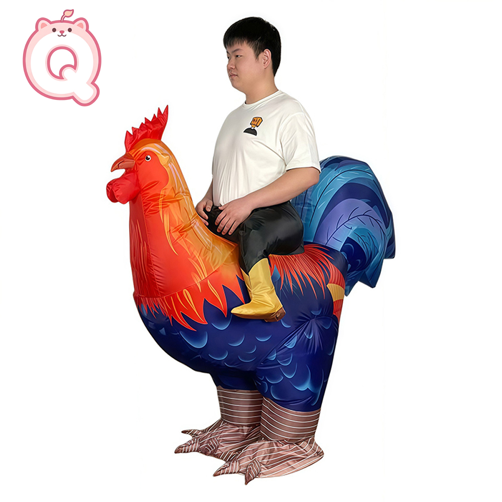 Zoo Party Games - Halloween Party Mascot Rooster Doll Clothes