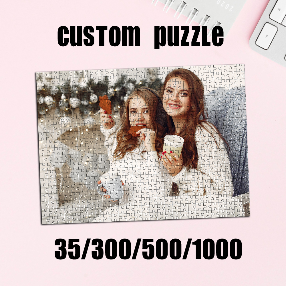 Party Games At Christmas - 35/300/500/1000pcs Personalized Custom Photo Puzzle Customize