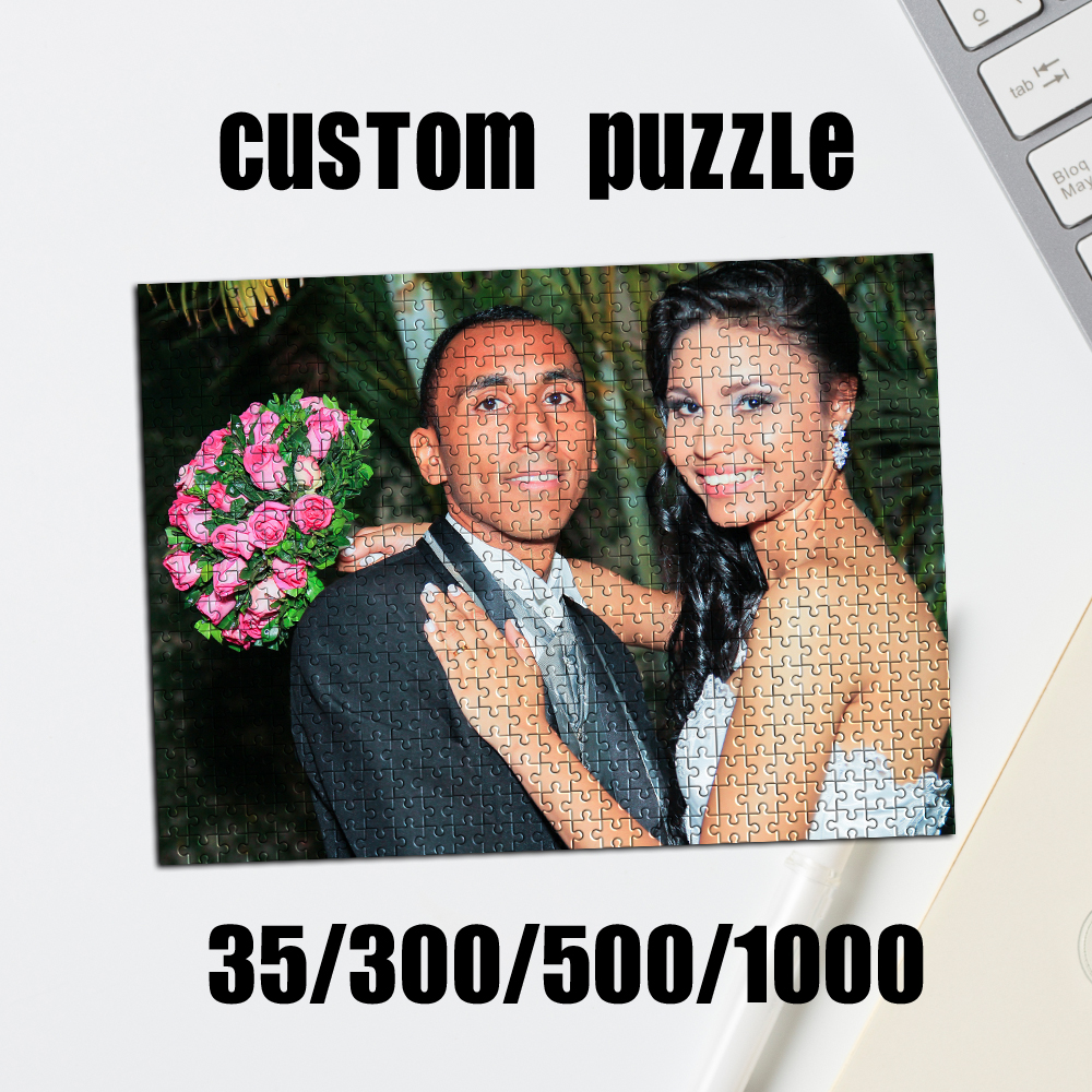 Party Games Easter For Family - 35/300/500/1000pcs Personalized Custom Photo Puzzle Customize