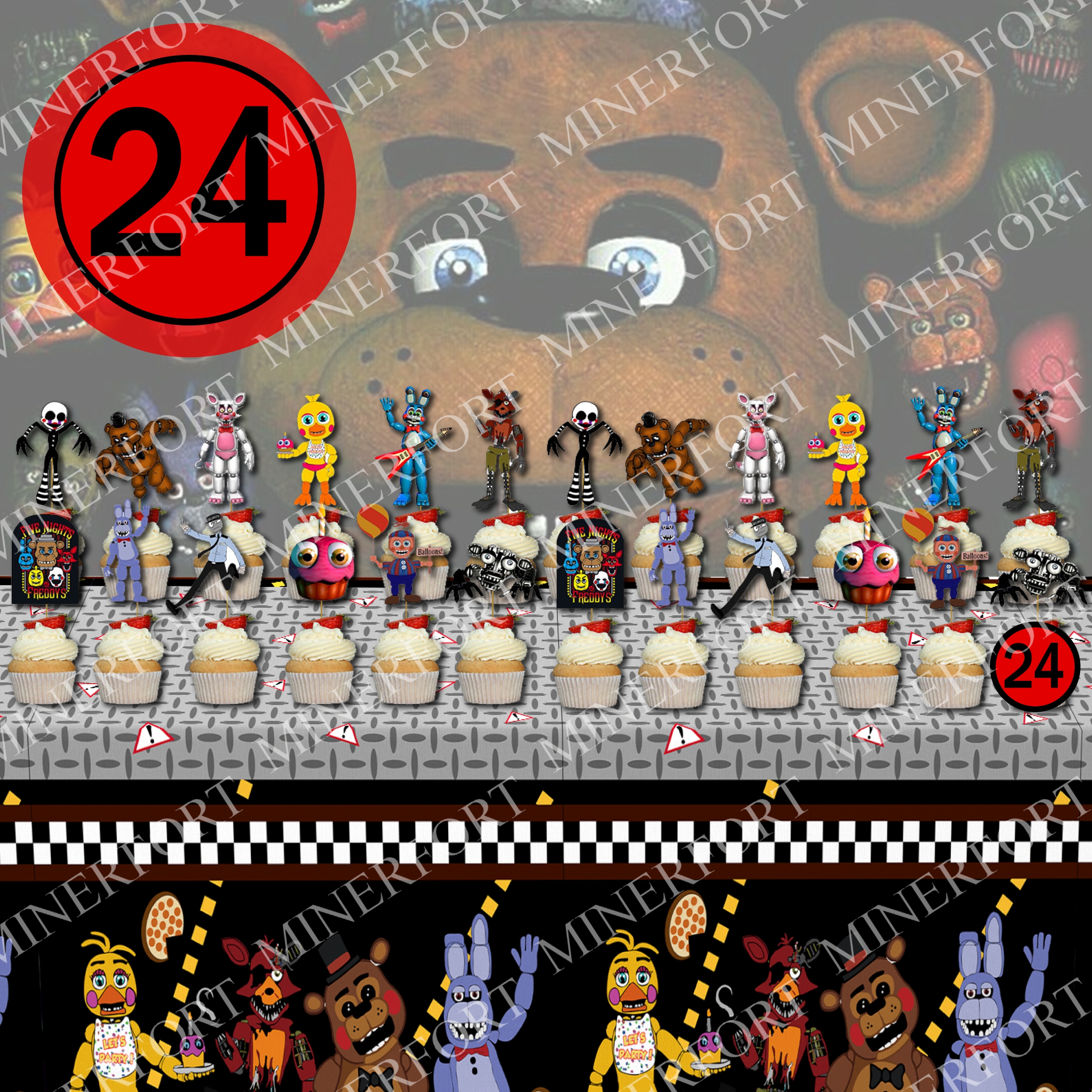Party Games At Christmas - FNAF Game Five Nights at Freddy's