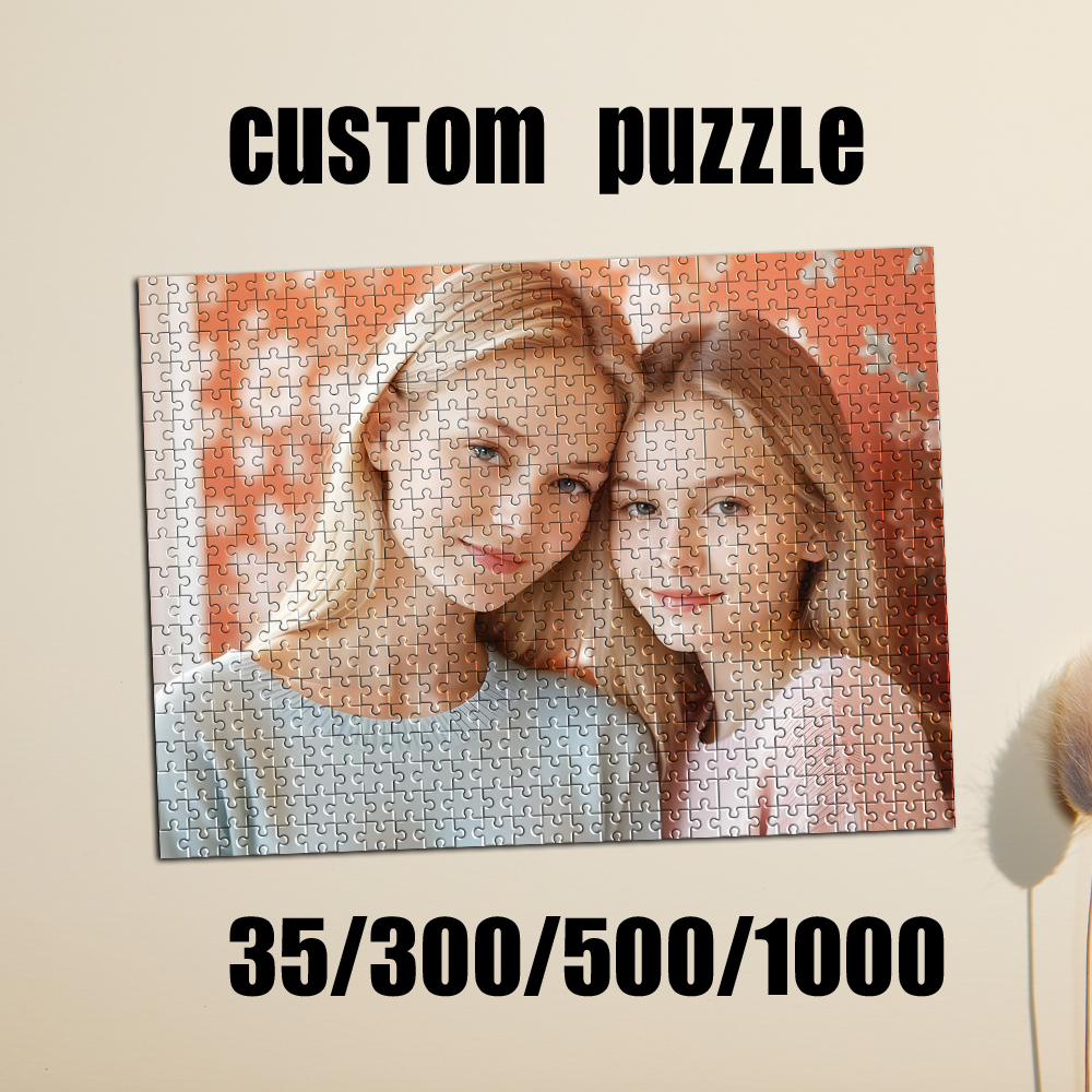 Party Games Easter For Family - 35/300/500/1000pcs Personalized Custom Photo Group photo