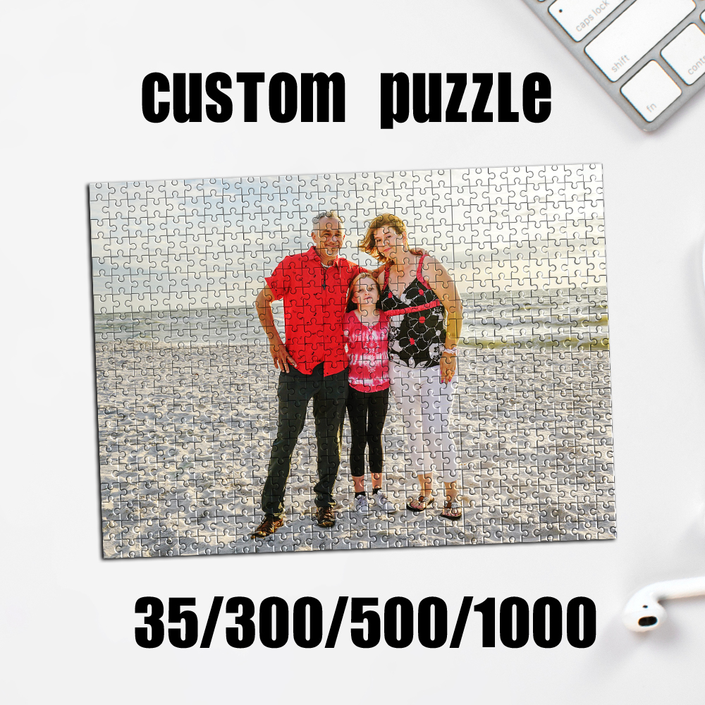 Party Games Easter For Family - 35/300/500/1000pcs Personalized Custom Photo Puzzle Customize