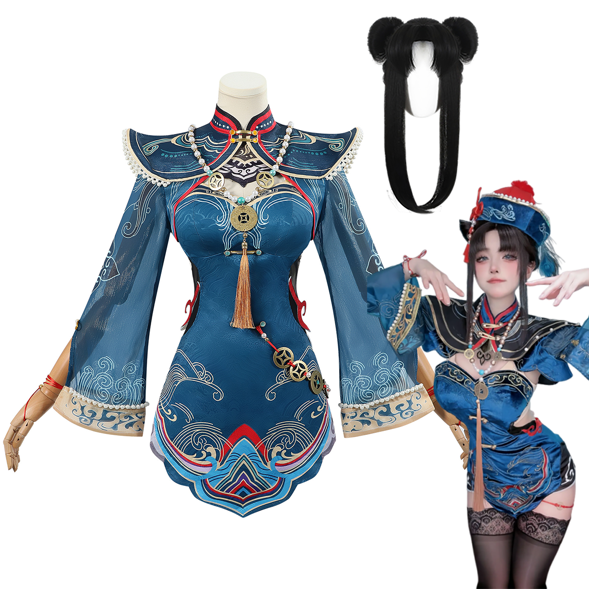 Zombie Party Games - Game Naraka: Bladepoint Zombie Tessa Cosplay