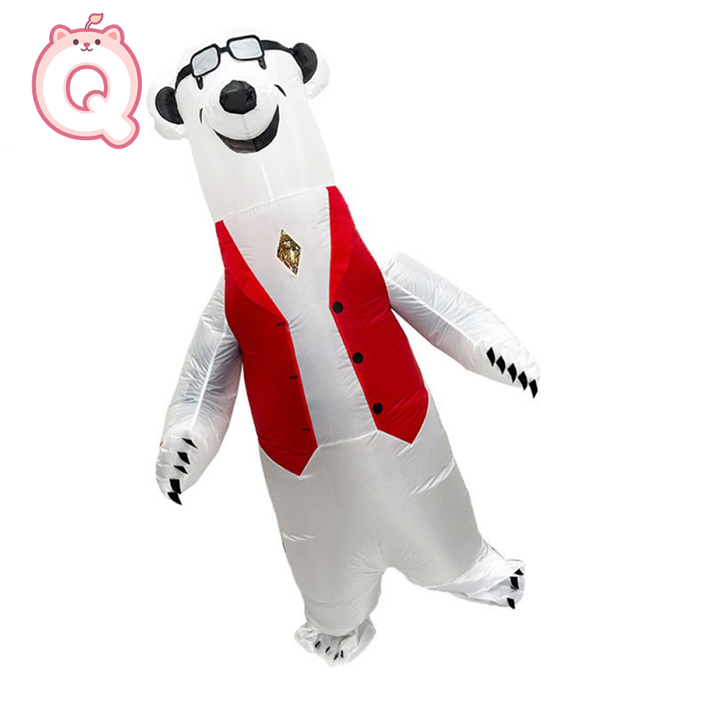 Zoo Party Games - Zoo Festival Party Polar Bear Cartoon