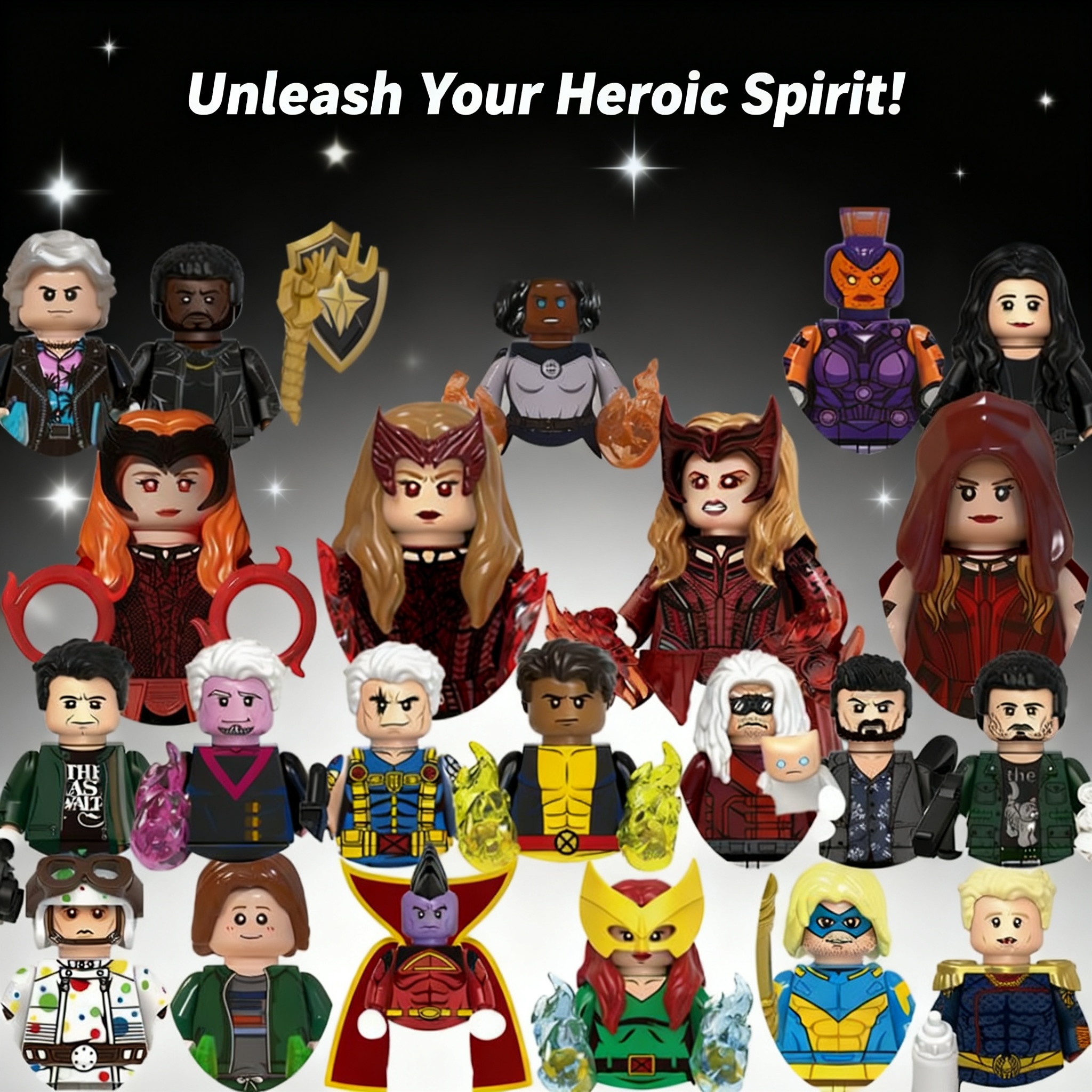 Party Games Ideas - New Wanda Mini Action Figures Homelander