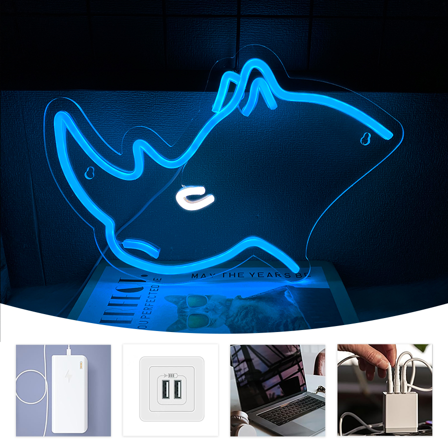 Rhino Led Neon Sign, Animal Ic - Zoo Party Games incelemesi ve fiyatı