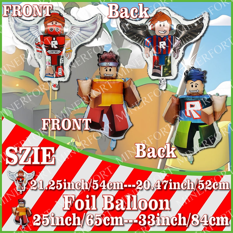 ROBLOXED Themed Foil Aluminum  - Party Games Easter For Family incelemesi ve fiyatı
