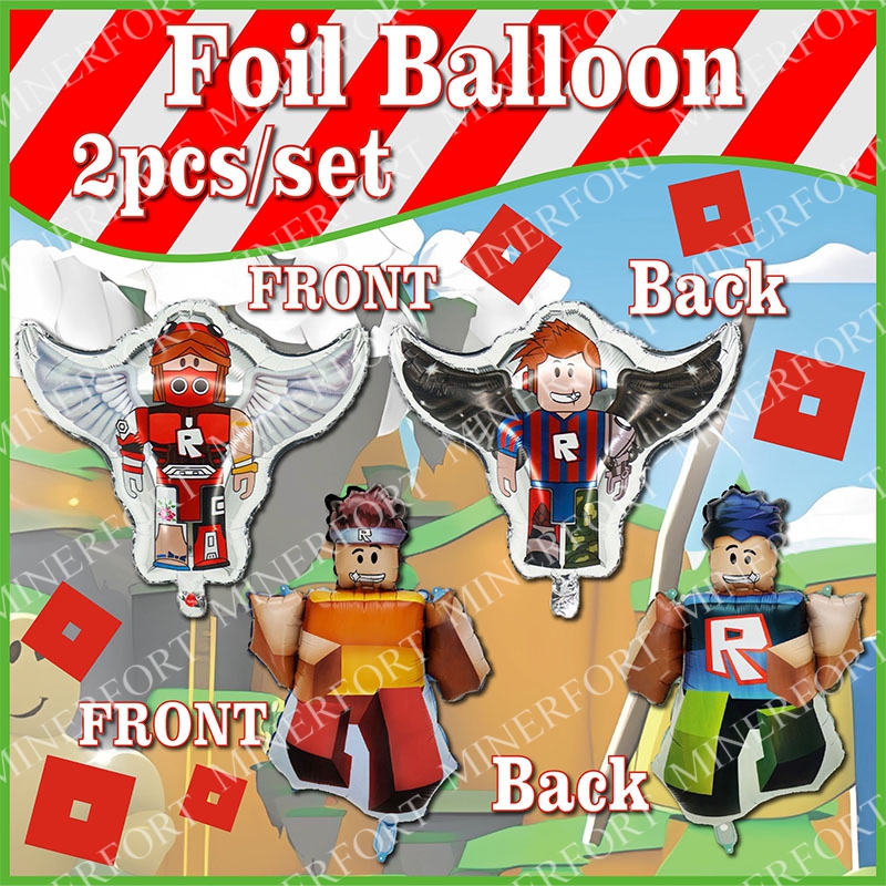 ROBLOXED Themed Foil Aluminum  - Party Games Easter For Family incelemesi ve fiyatı