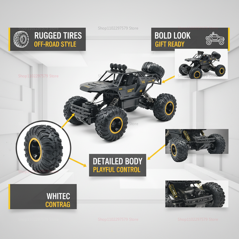 1:12 Scale All Terrain RC Cars - Party Games At Christmas incelemesi ve fiyatı