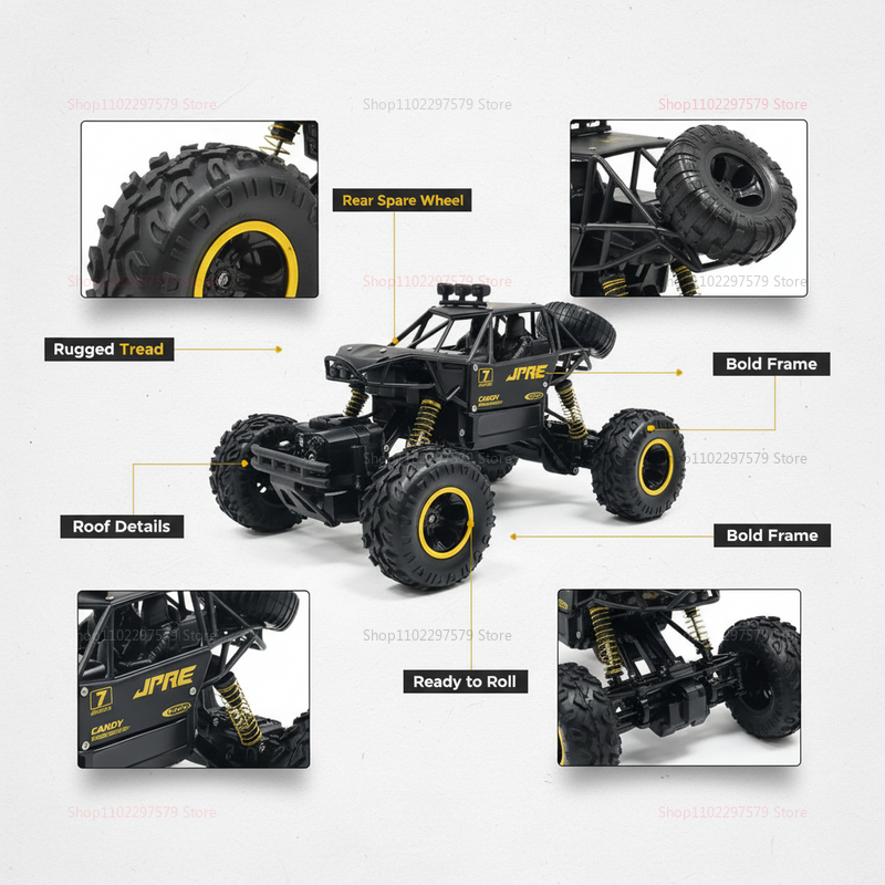 1:12 Scale All Terrain RC Cars - Party Games At Christmas incelemesi ve fiyatı