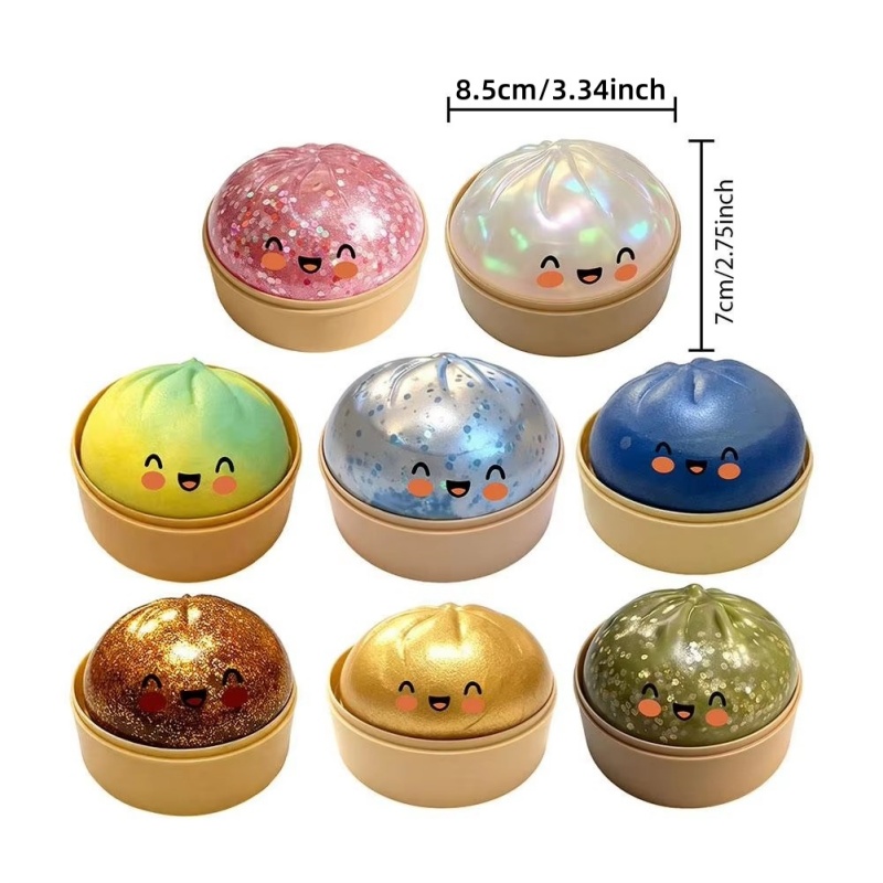 1Pc Kawaii Steamed Bun Stress  - Party Games In Steam incelemesi ve fiyatı