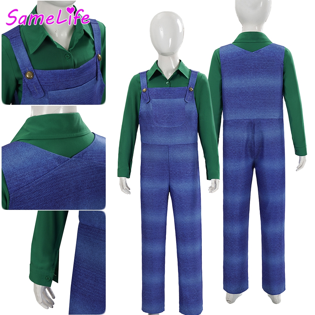 Plumber Luigi Cosplay Fantasy  - Party Games Youth incelemesi ve fiyatı