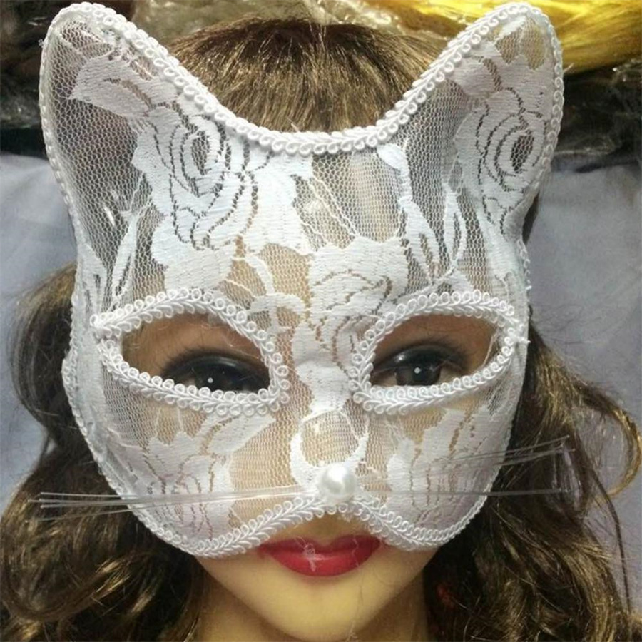 Sexy Lace Fox Cat Face Eye Cov - Party Games At Christmas incelemesi ve fiyatı