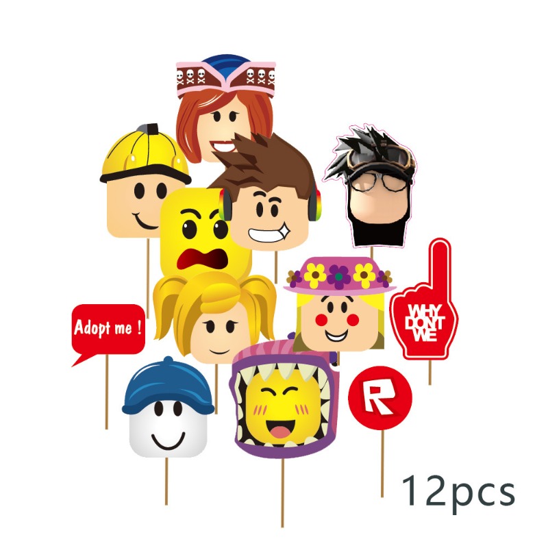 12pcs Roblox Game Themed Party - Party Games In Roblox incelemesi ve fiyatı
