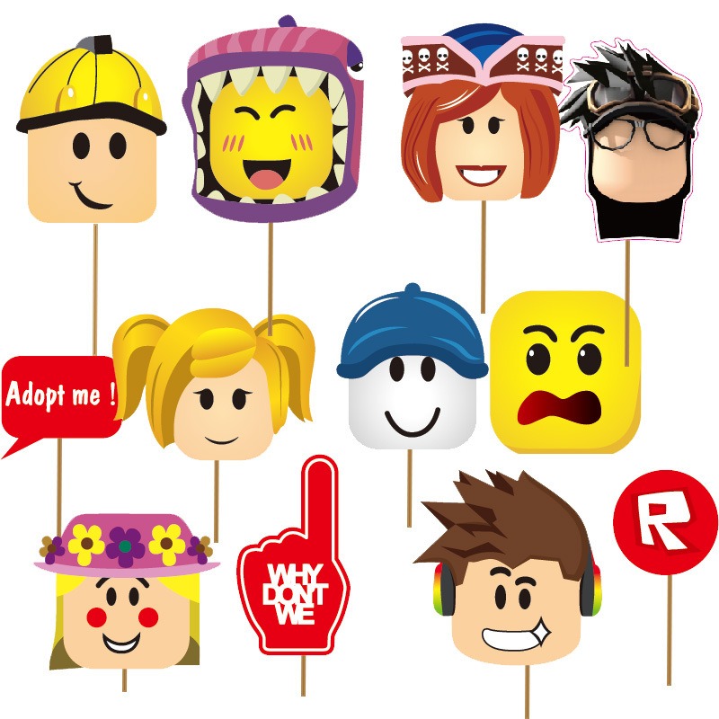 12pcs Roblox Game Themed Party - Party Games In Roblox incelemesi ve fiyatı