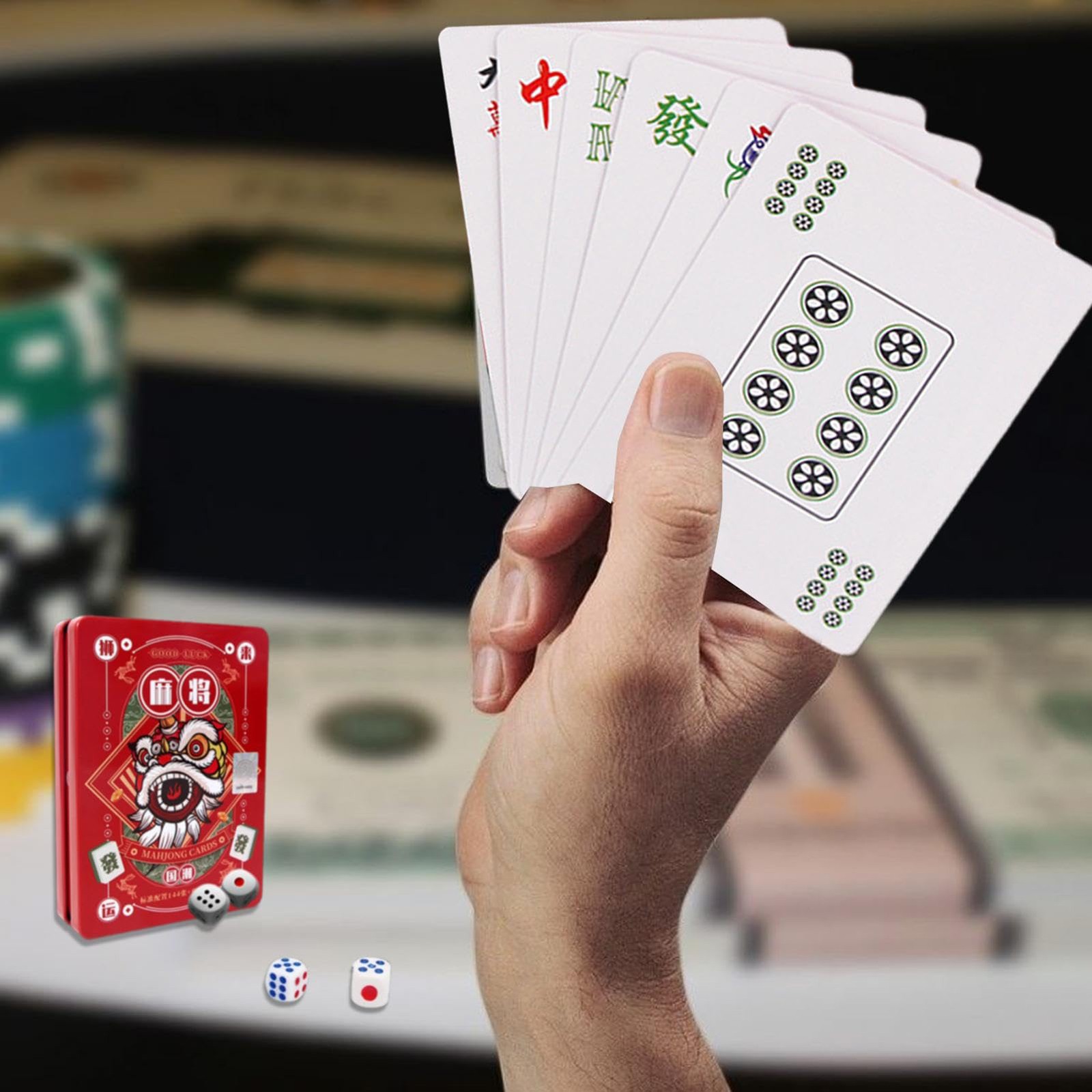 Mahjong Playing Card Large Pri - Party Games Easter For Family incelemesi ve fiyatı