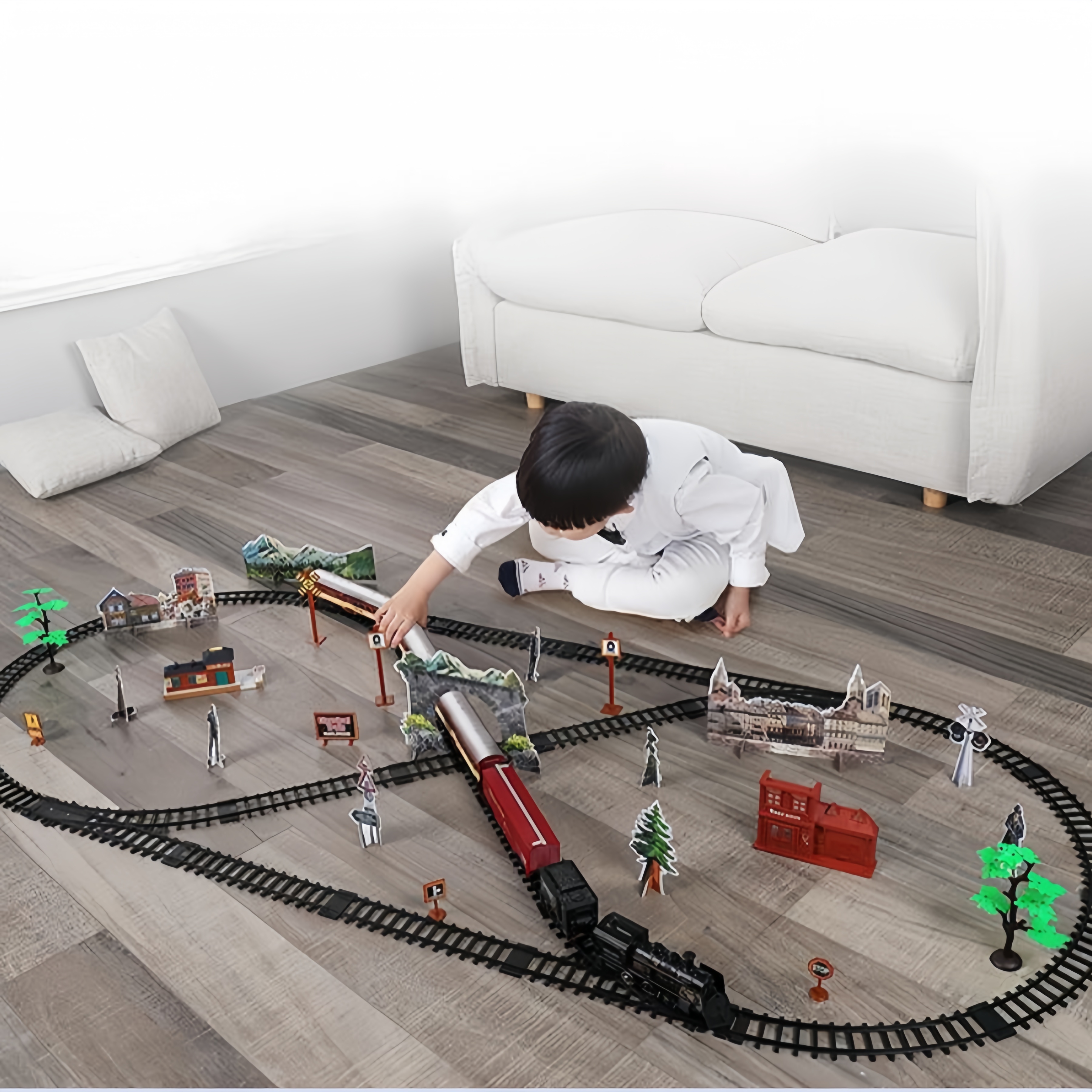 Kids Electric Steam Train Toy  - Party Games In Steam incelemesi ve fiyatı