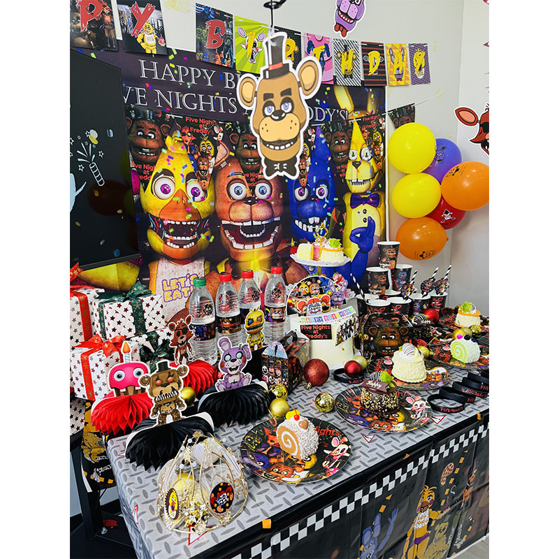FNAF Themed Paper Plate Cups C - Party Games At Christmas incelemesi ve fiyatı