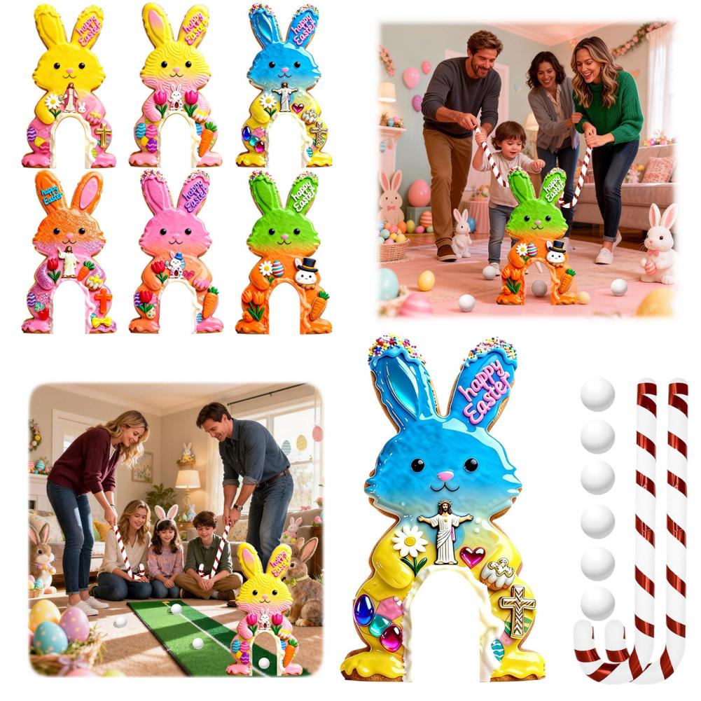 Family Golf Game Easter Bunny  - Party Games Easter For Family incelemesi ve fiyatı