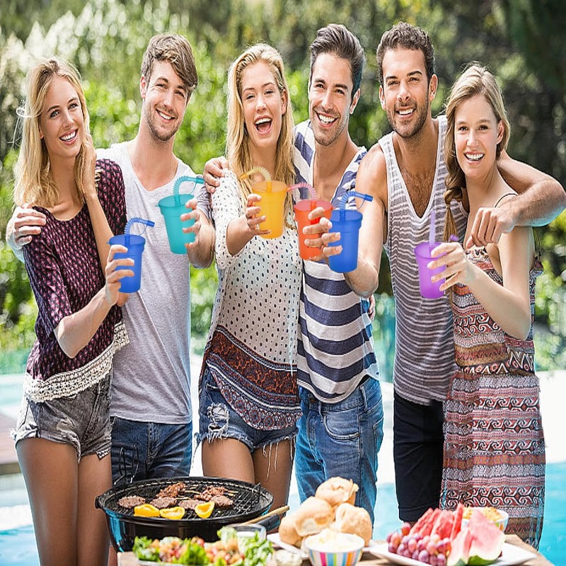 6-18PCS Portable Party Cup wit - Party Games Youth incelemesi ve fiyatı