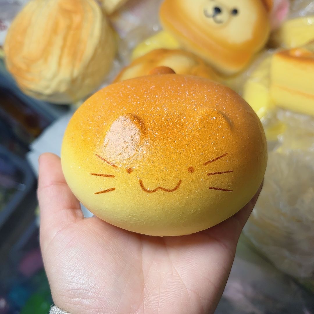 Big Cat Loaf Squeeze Toy Slow  - Party Games Ideas incelemesi ve fiyatı