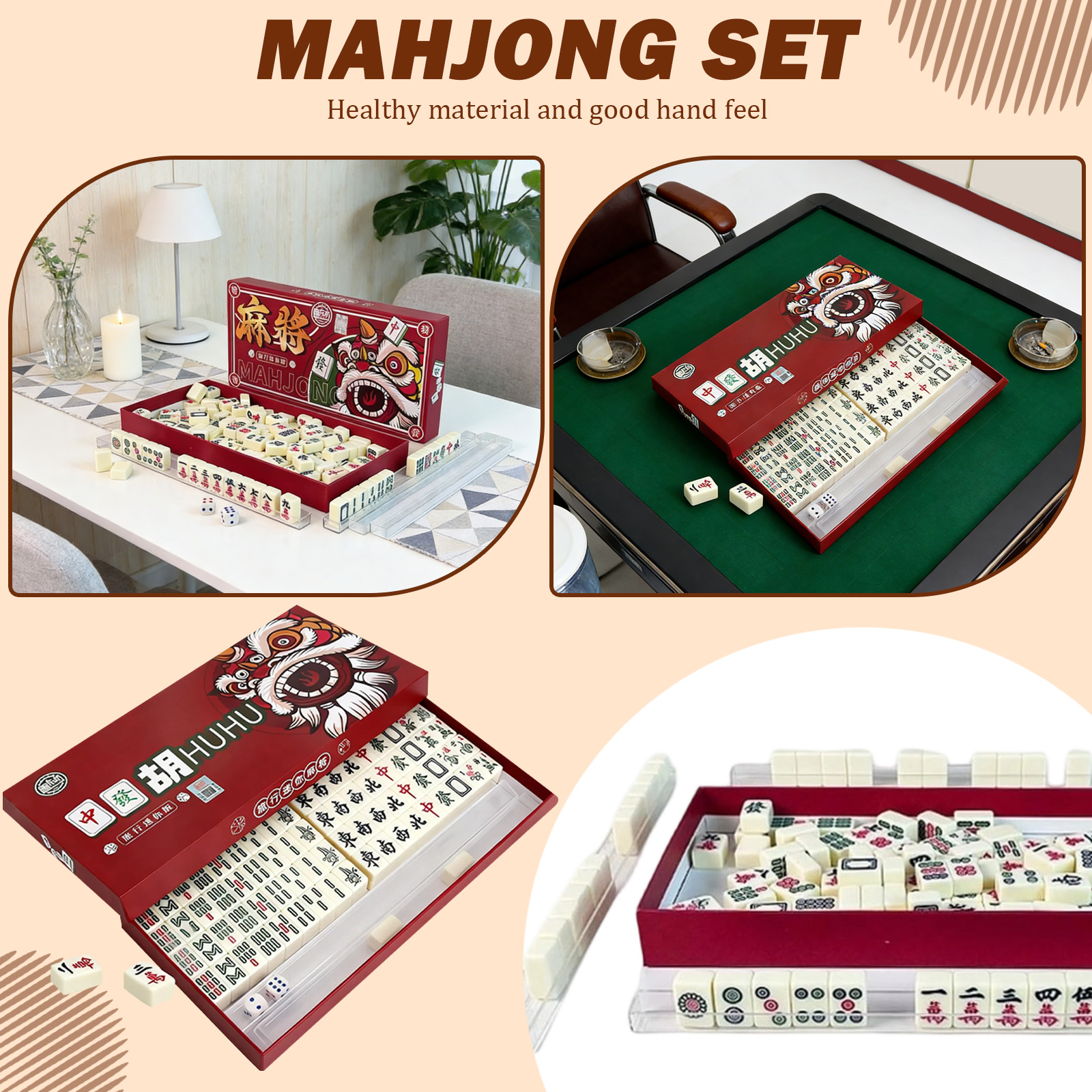 New Mahjong Table Games Portab - Party Games Group incelemesi ve fiyatı