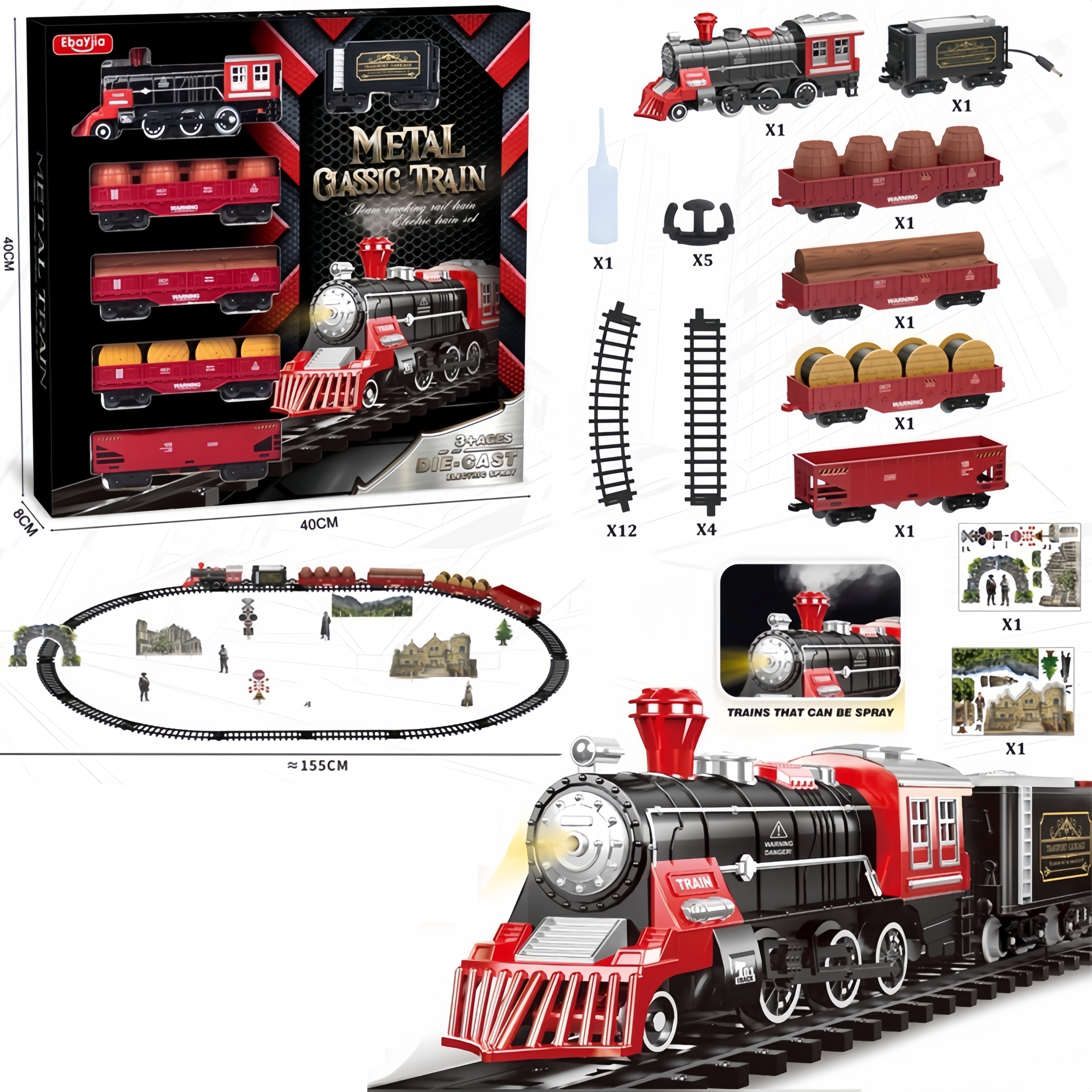 Kids Electric Steam Alloy Trai - Party Games In Steam incelemesi ve fiyatı