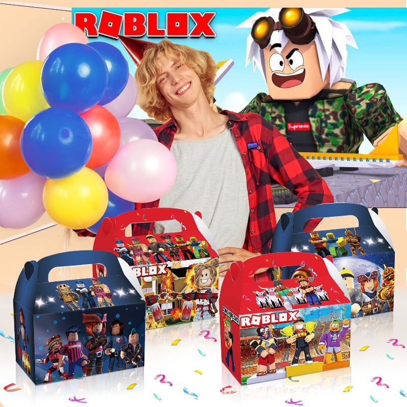 12Pcs/Set Roblox Theme Game Bi - Party Games In Roblox incelemesi ve fiyatı