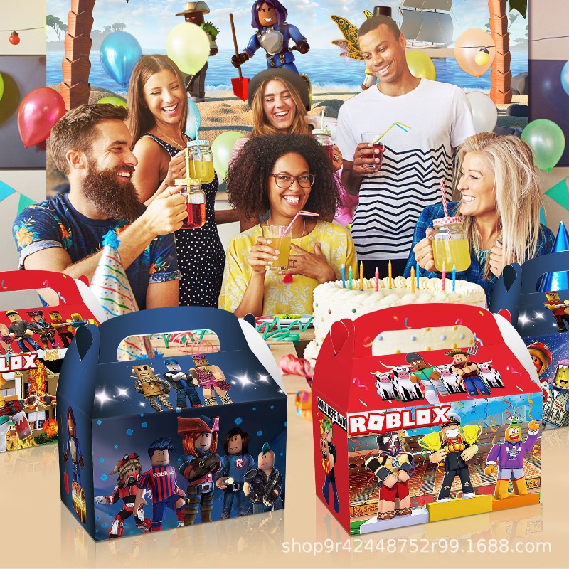 12Pcs/Set Roblox Theme Game Bi - Party Games In Roblox incelemesi ve fiyatı
