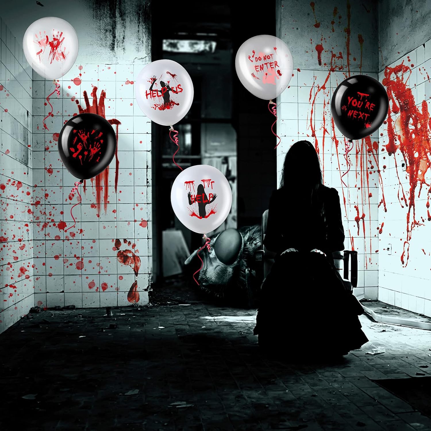 45 Pcs Scary Halloween Balloon - Zombie Party Games incelemesi ve fiyatı