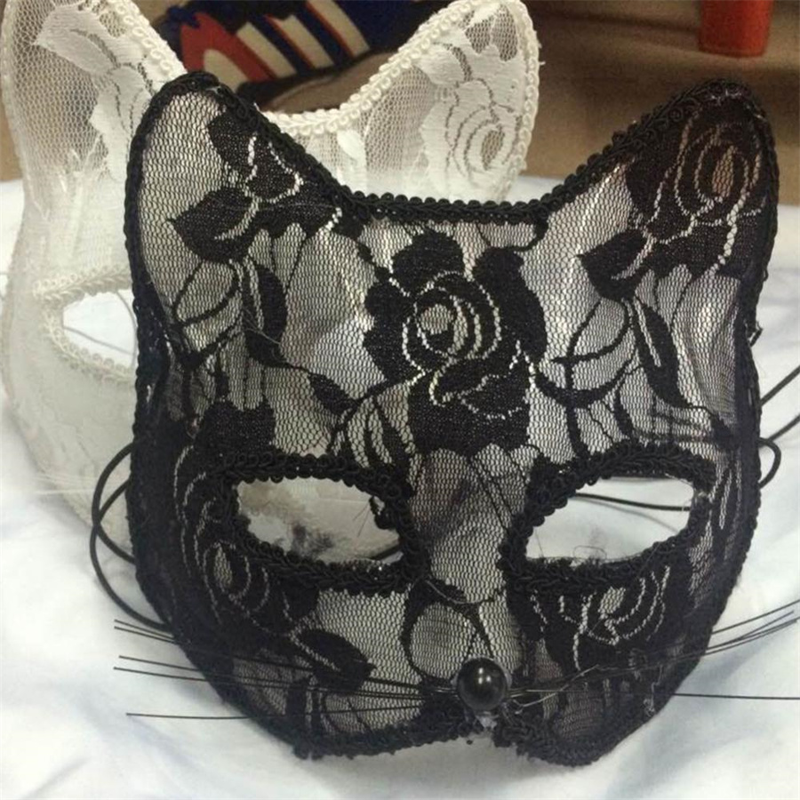 Sexy Lace Fox Cat Face Eye Cov - Party Games At Christmas incelemesi ve fiyatı