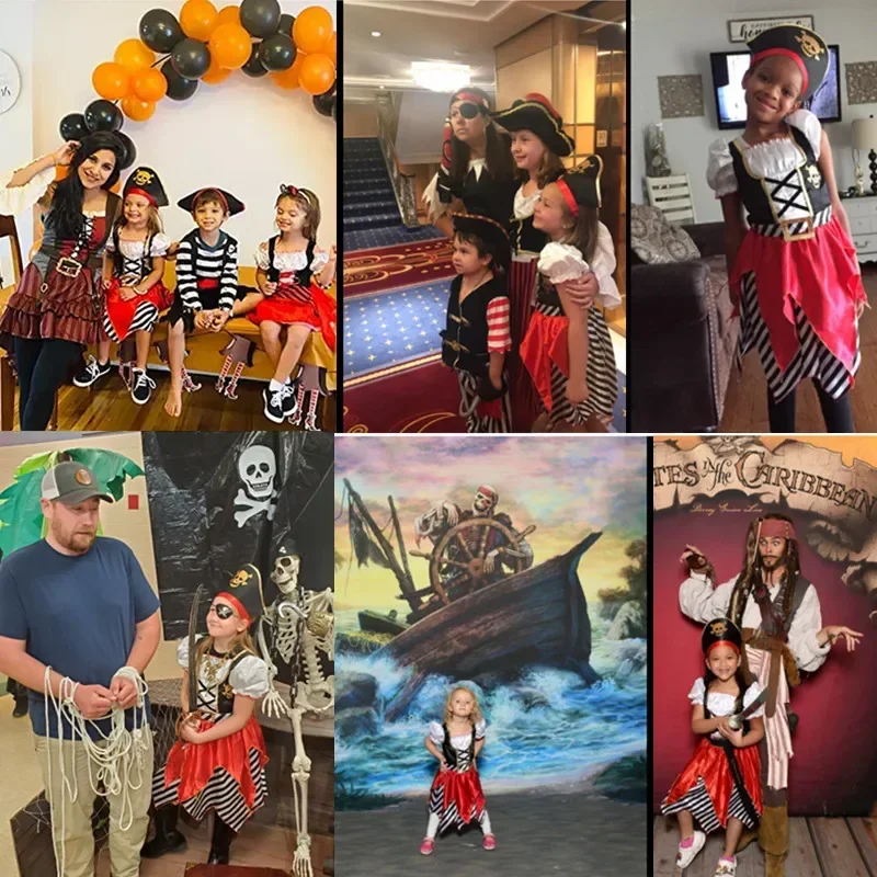 Girls Pirate Costume Set Carib - Party Games Ideas incelemesi ve fiyatı