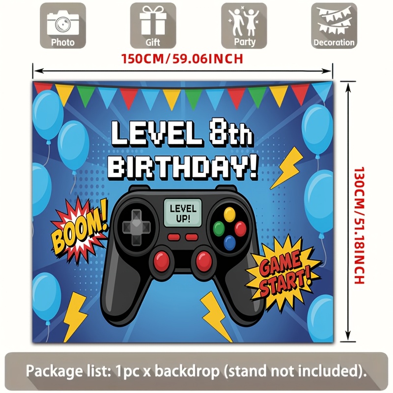 2D plane design, 1 birthday ba - Party Games Easter For Family incelemesi ve fiyatı